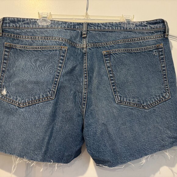 Rag & Bone Dre Raw Hem Shorts Size 34 - Picture 5 of 7
